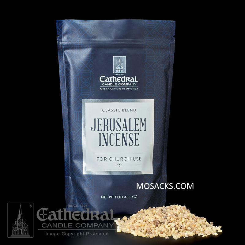 Cathedral Candle Jerusalem Incense 1 pound bag of Church Incense -91200201