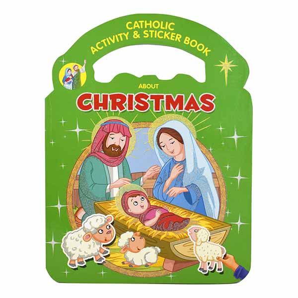 Catholic Activity & Sticker Book About Christmas - 9781947070905