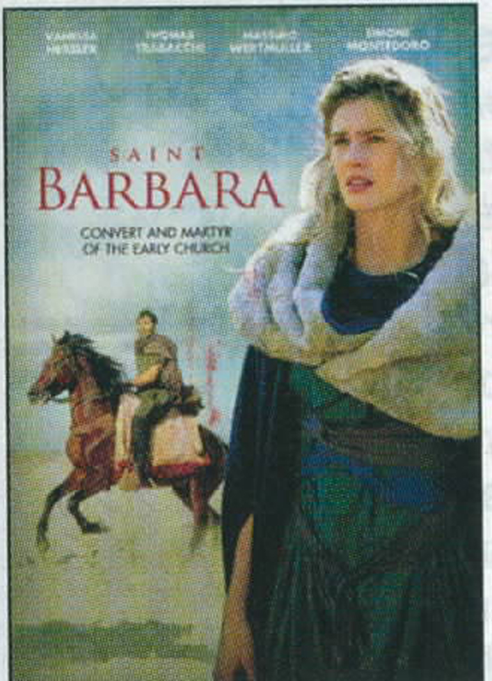 Catholic DVD Saint Barbara SBAB-M