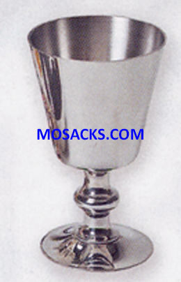 FREE SHIPPING Chalice - Pewter Chalice K342 measures 5-1/2" high and 3-3/8" diameter Cup with 8 ounce capacity 
