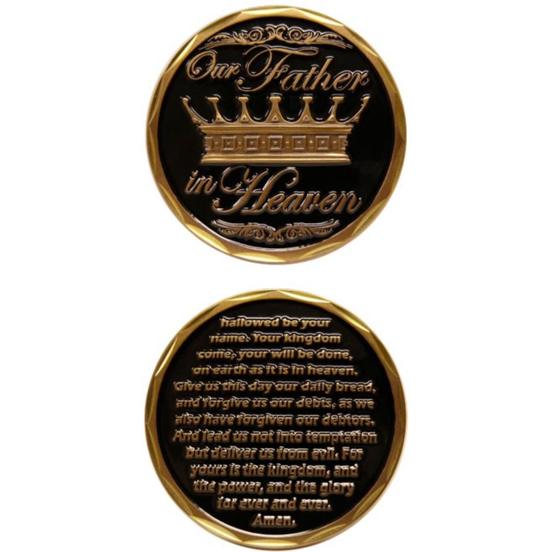 Challenge Coin - The Lord's Prayer 487-2598