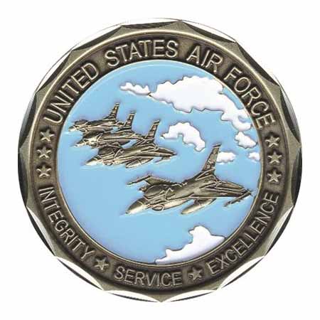 Challenge Coin - United States Air Force 487-2241