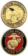 Challenge Coin - United States Marine Corps 486-3179
