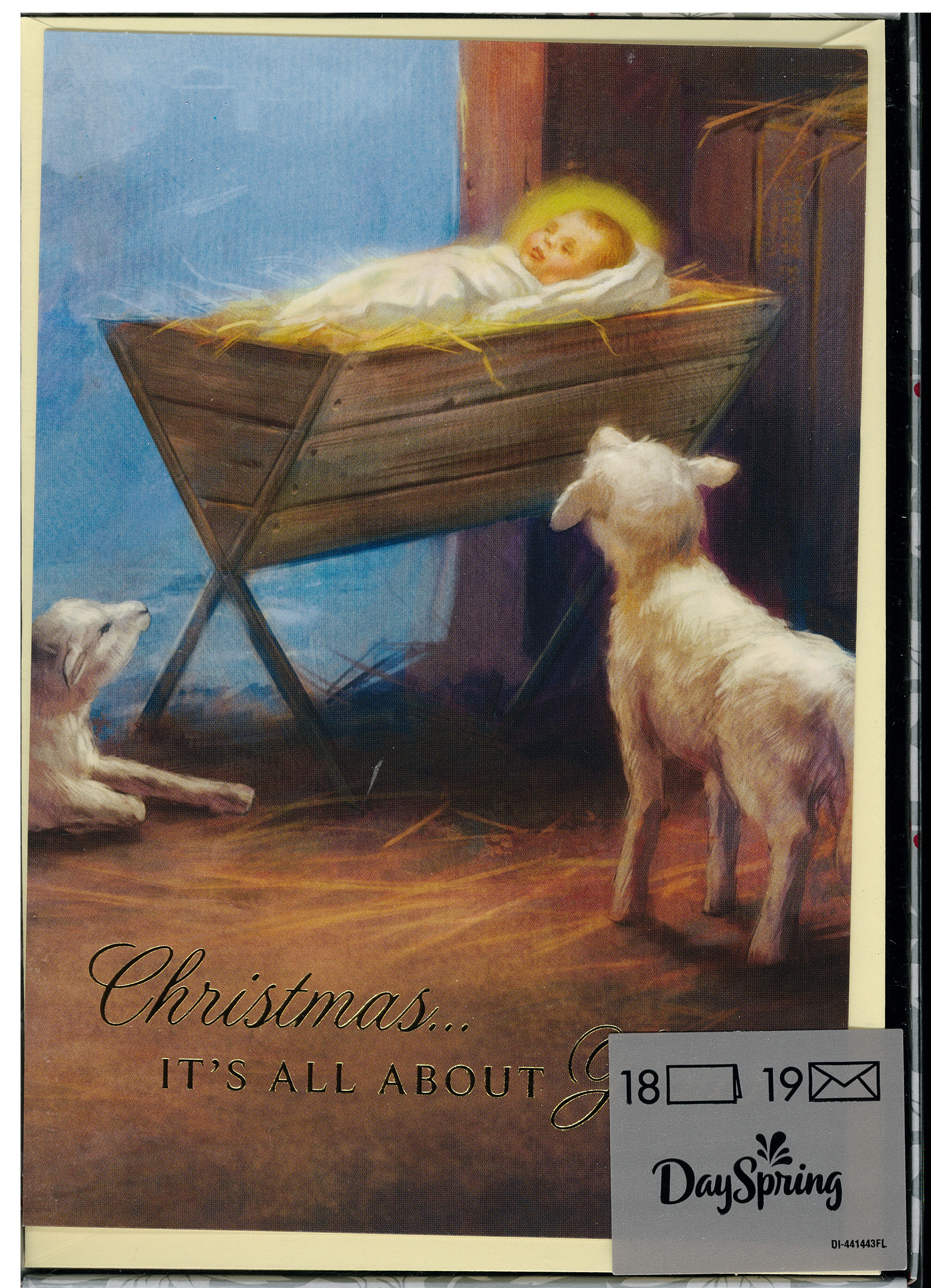 Christmas Is About Jesus Boxed Christmas Cards 217-J3376