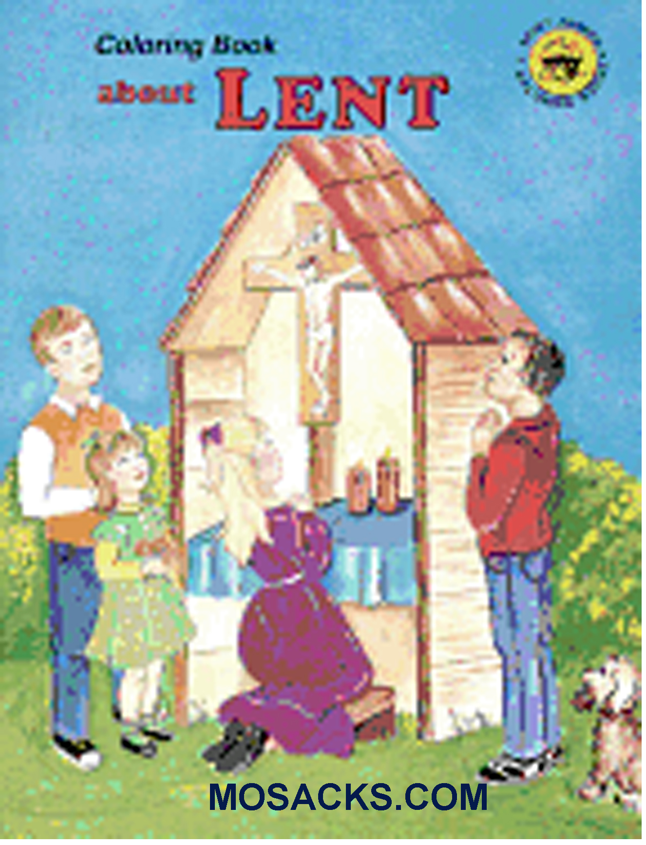 Coloring Book About Lent-697