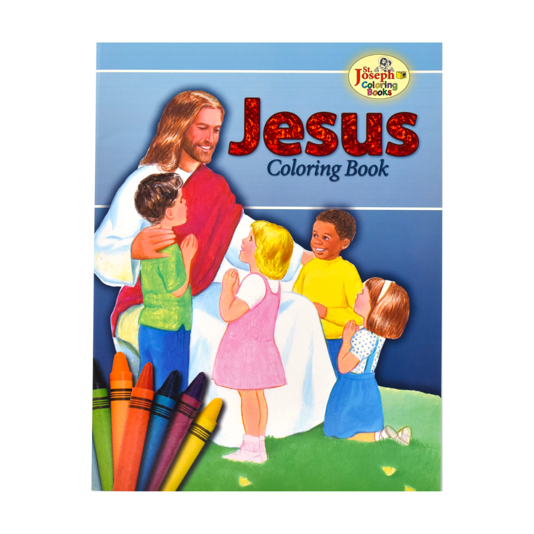 St Joseph Educational Coloring Book Jesus-978089942670-9