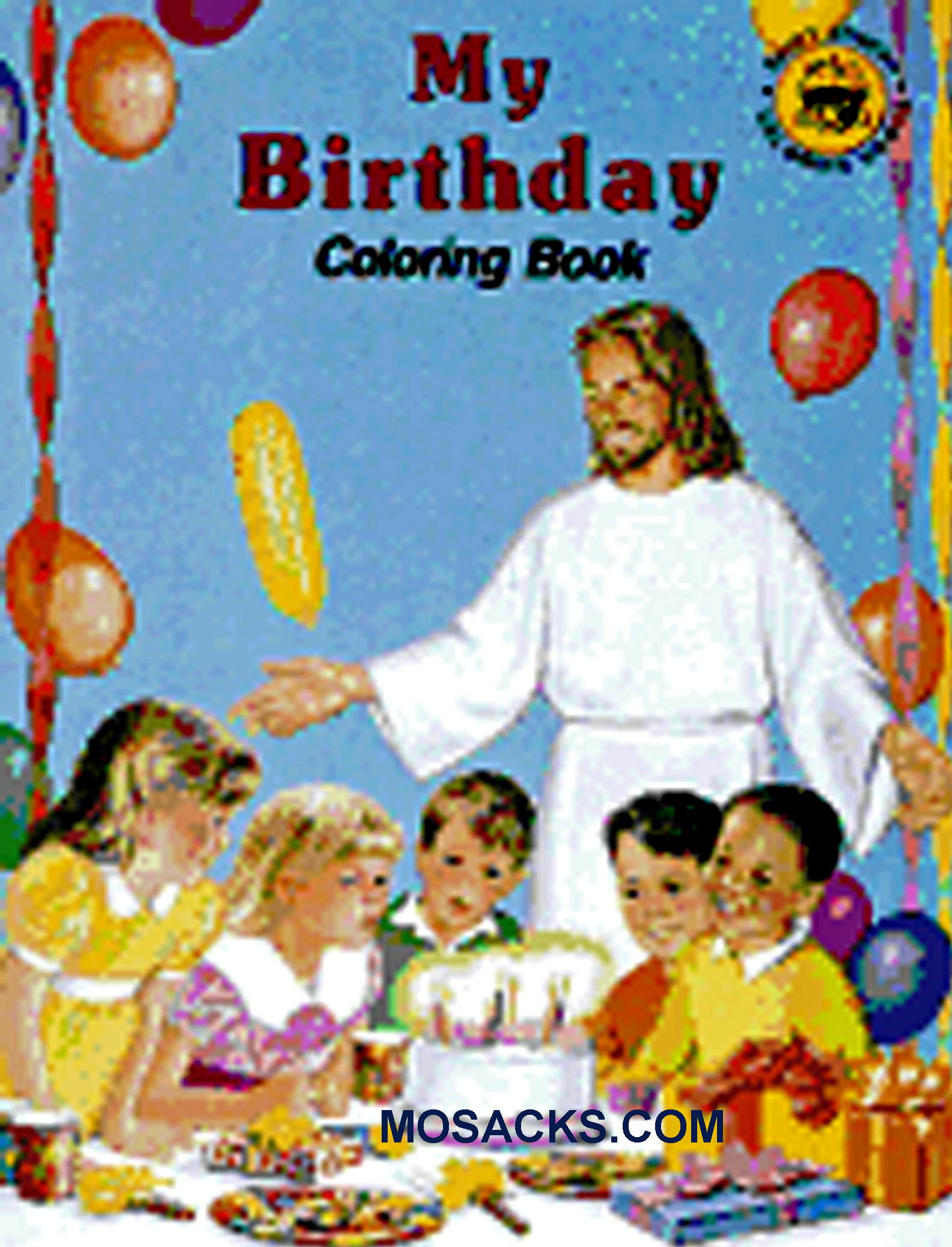 St Joseph Catholic 32 page Coloring Book My Birthday-693