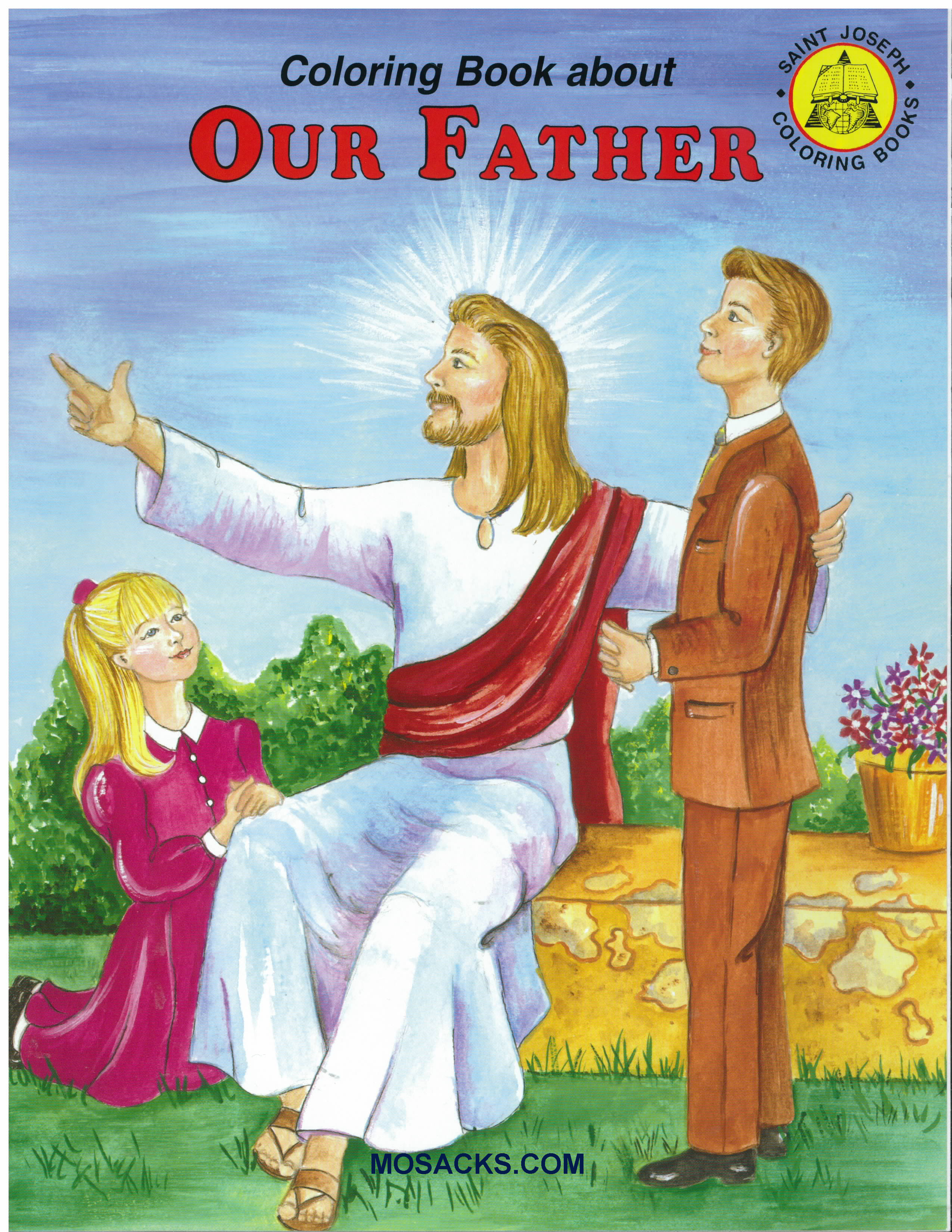 St Joseph 32 page Coloring Book The Our Father-696