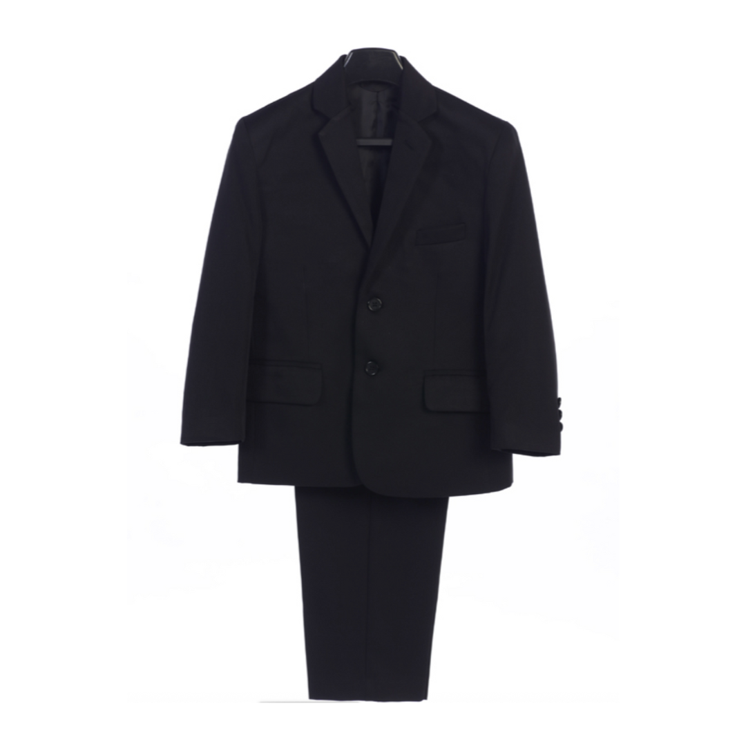 Communion Suit Black 2 Piece
