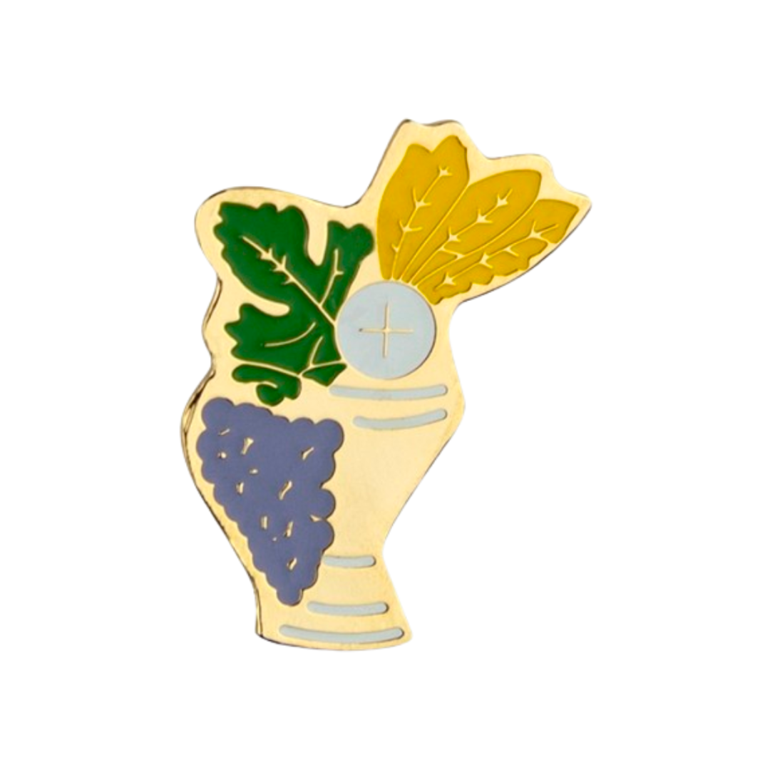 First Communion Chalice Lapel Pin