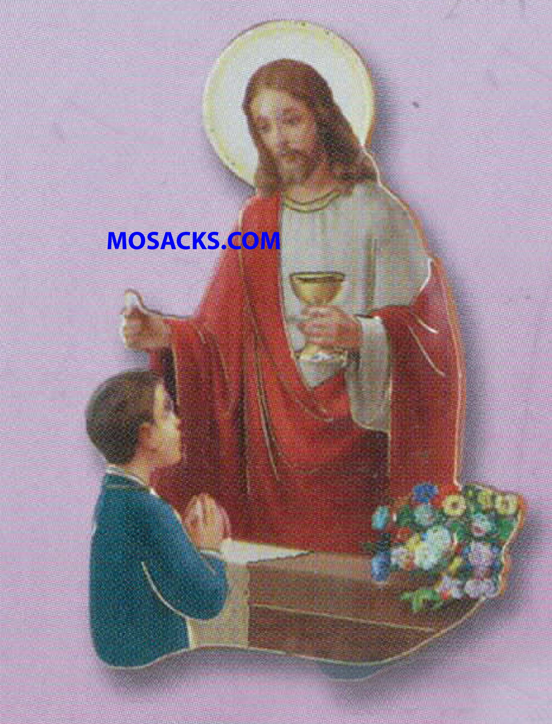 Child Of God Boy & Jesus Communion Statuette & Magnet 12-837-674 