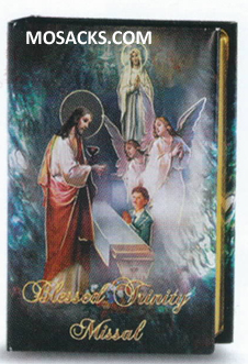 Communion Deluxe Blessed Trinity Pearlized Missal Boy 12-2622