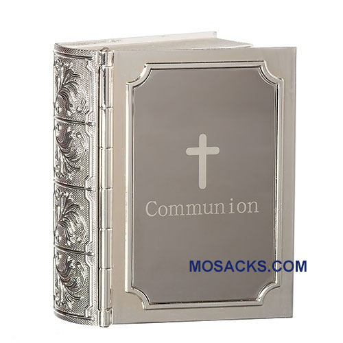 Communion Metal Bible Keepsake Box 19779