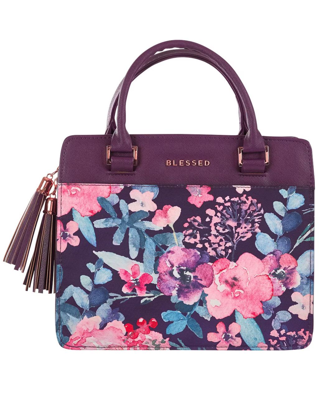 Lux Leather Bible Cover Blessed 6006937142749