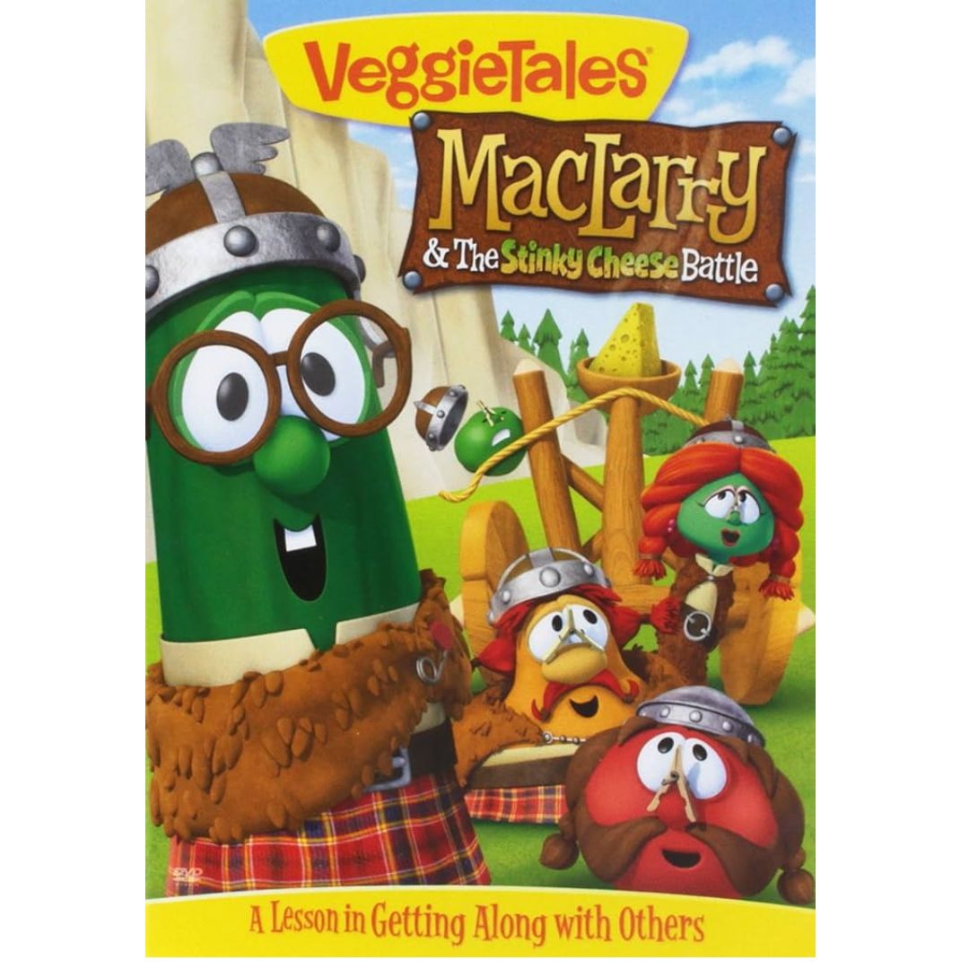 DVD-Veggie Tales: MacLarry And The Stinky Cheese Battle