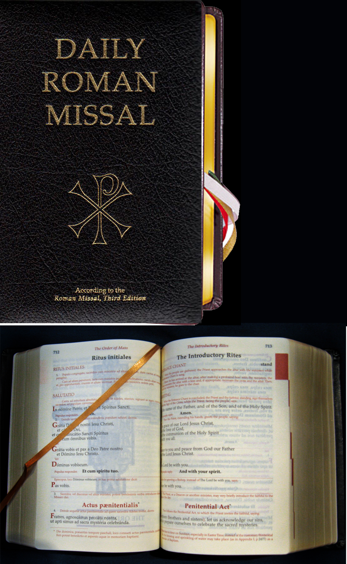 Daily Roman Missal in Bonded Black Leather #9781936045587