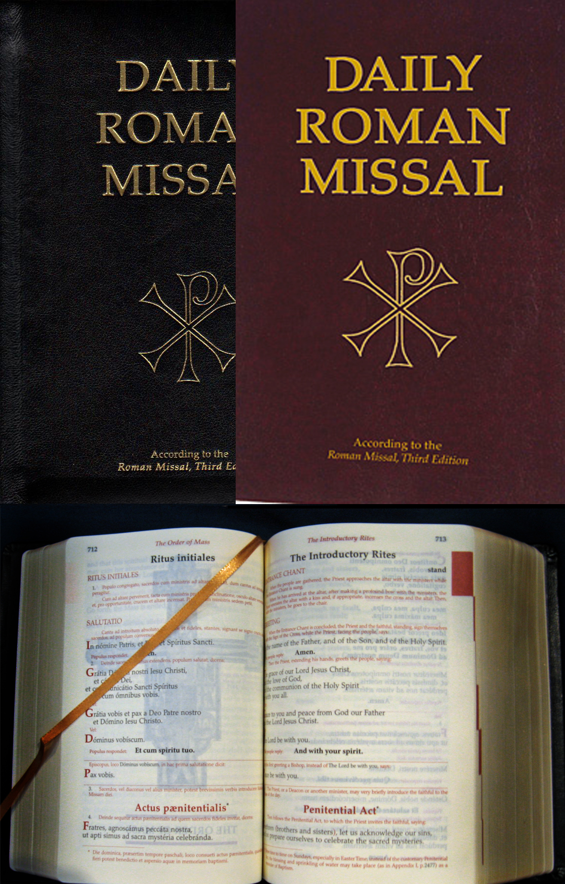 Daily Roman Missal in Bonded Burgundy Leather #9781936045594