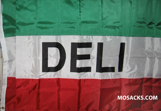DELI 3' x 5' Nylon Message Flag, #120022