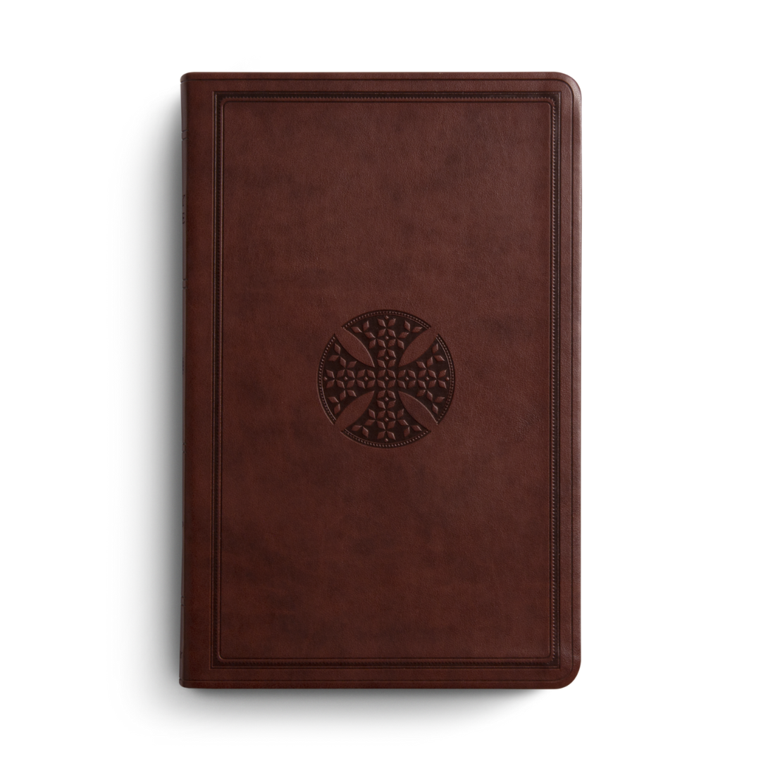 ESV Value Thinline Bible (Brown/Mosaic Cross Design) -9781433562273