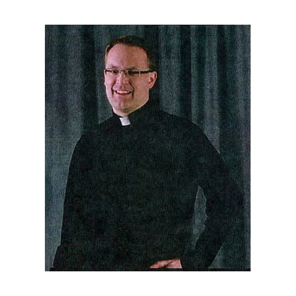 Ecclesiastical Apparel Clergy Tab Collar Shirt Long Sleeve Black Full Cut