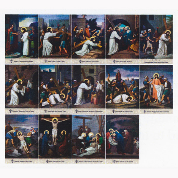 Emmerich Stations Of The Cross 8x12" Aluminum Plates