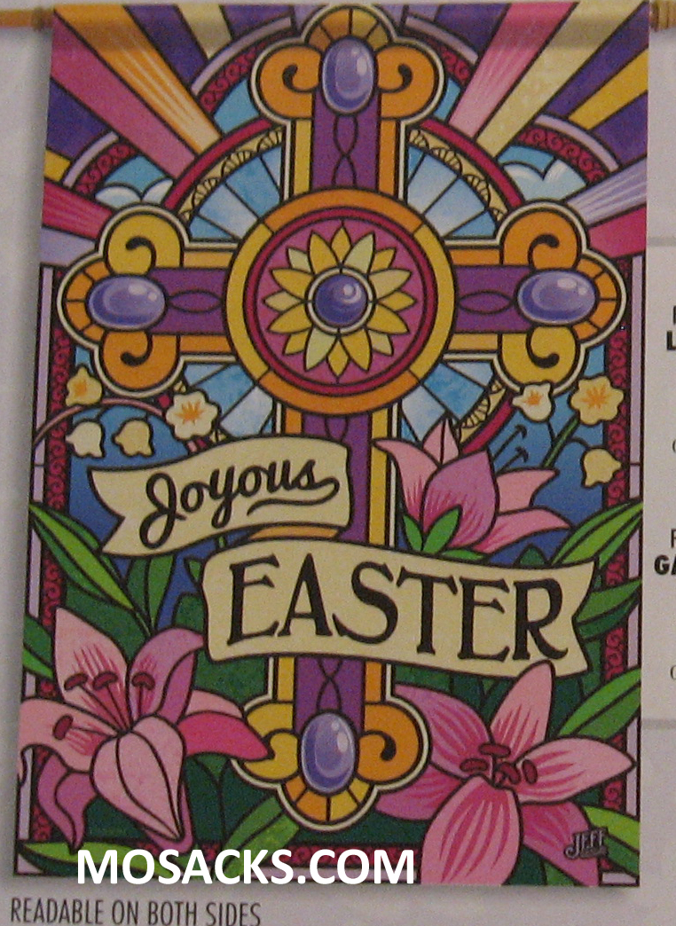 Flagtrends Joyous Easter 13x18 Inch Double Sided Garden Flag 480-46144