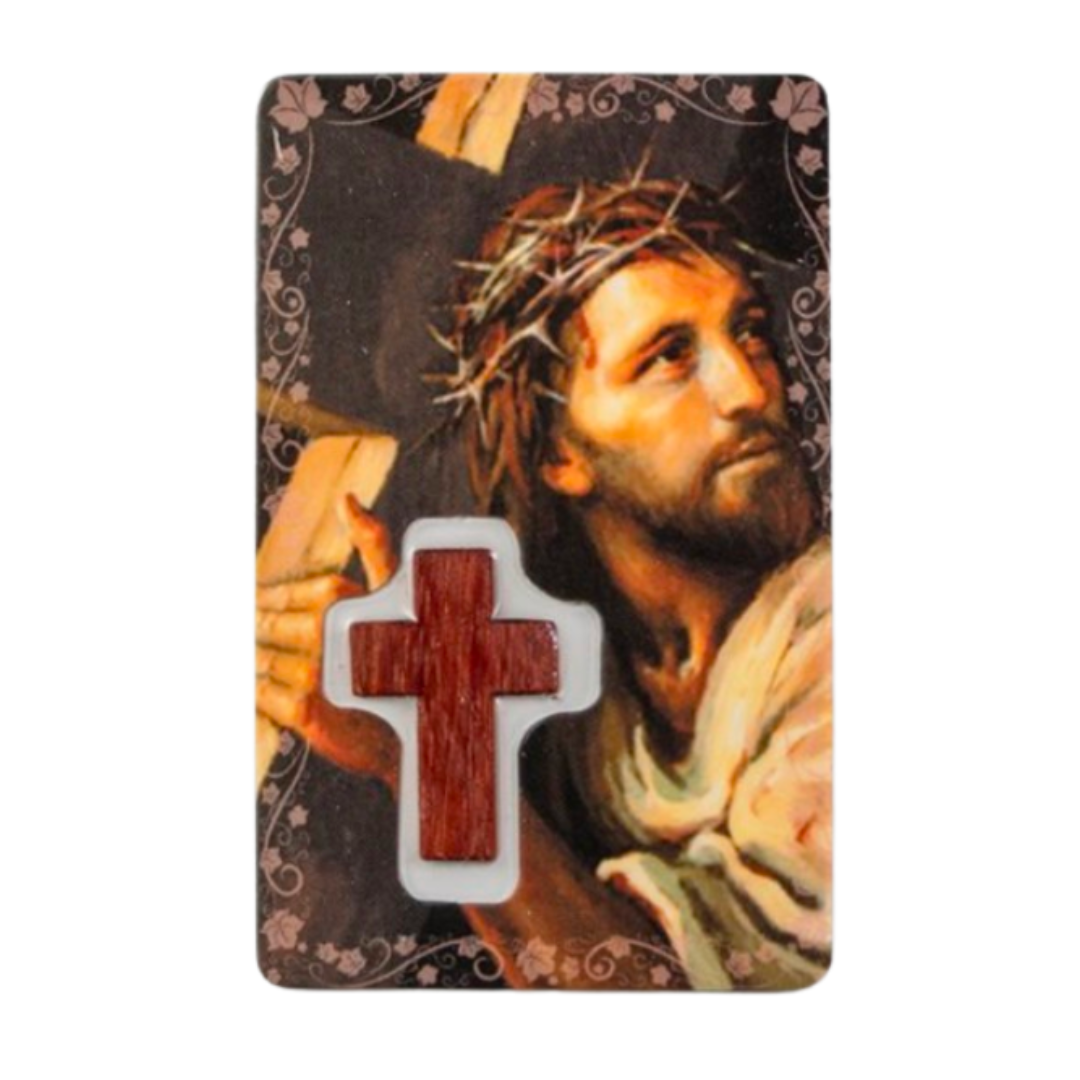 Face of Jesus Holy Card