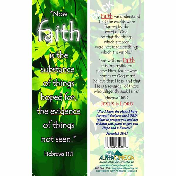 Faith Bookmark-50
