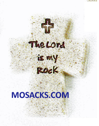 FaithStones Pocket Cross The Lord Is My Rock-601003