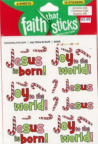 Faith That Sticks Joy Stick-N-Sniff-94312 includes 6 sticker sheets