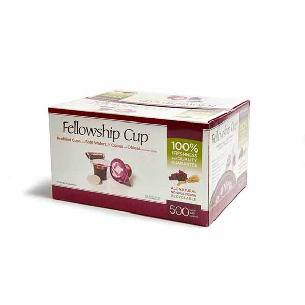 Fellowship Cup Prefilled Communion Cup 500 In Box 422-081407011592