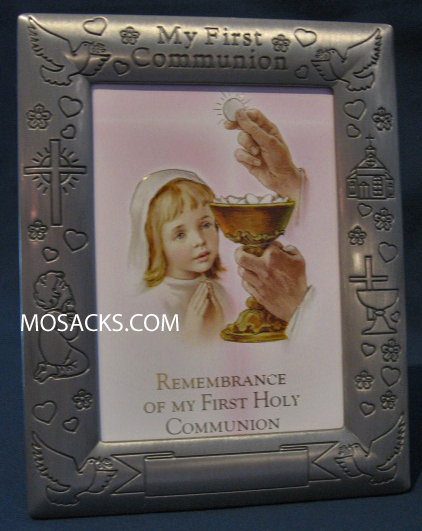 My First Communion Pewter 5