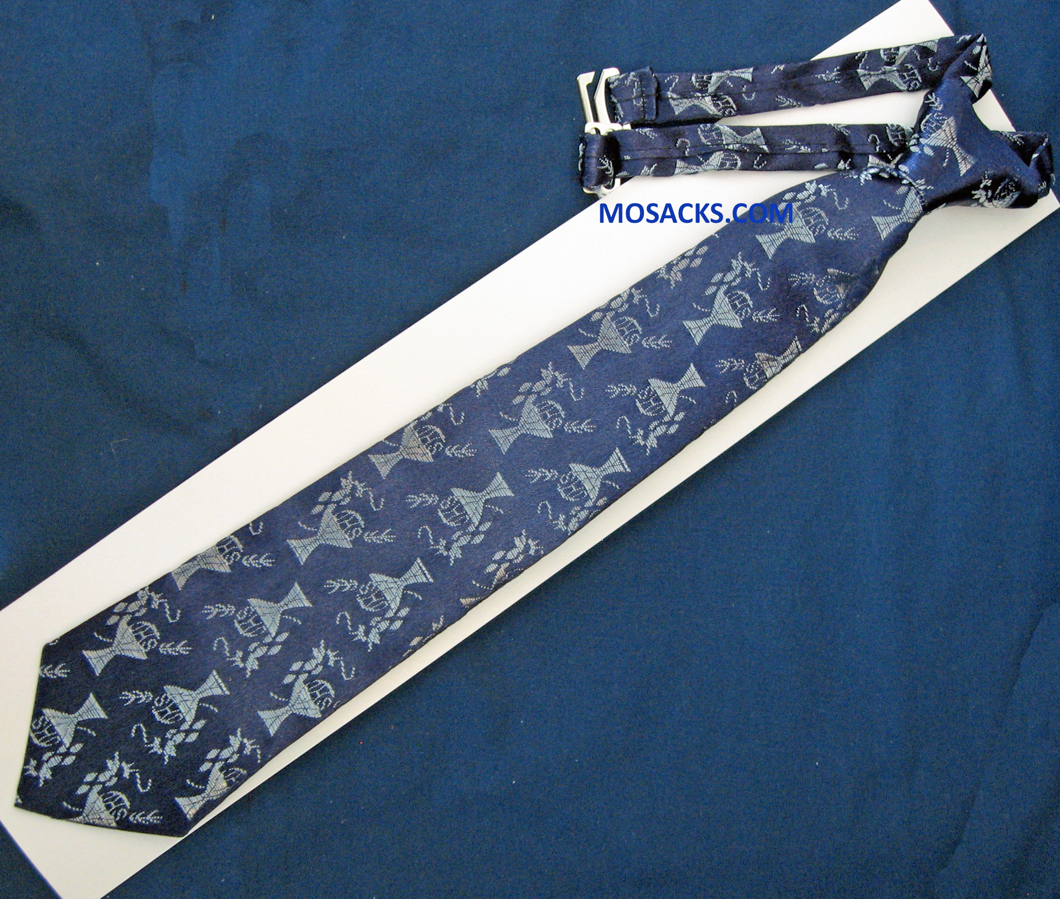 First Communion Pre-Knotted Tie Navy - 95253
