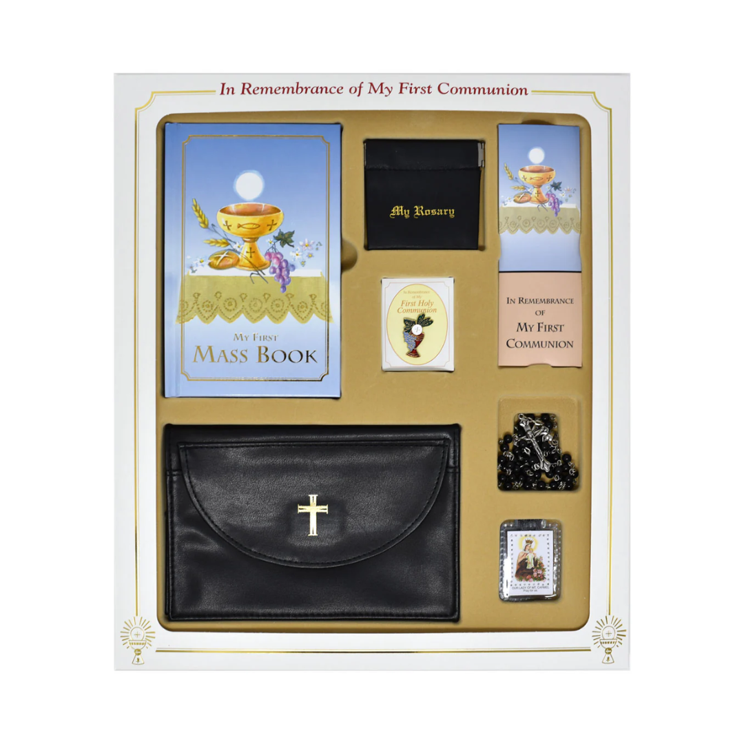 First Mass Book Premier Set for Boys from Catholic Book Publishing 808/60B 60-9780899427324