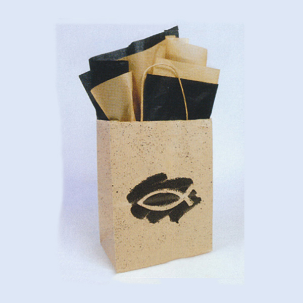 Fish Kraft Gift Bag Small 353-5103630265