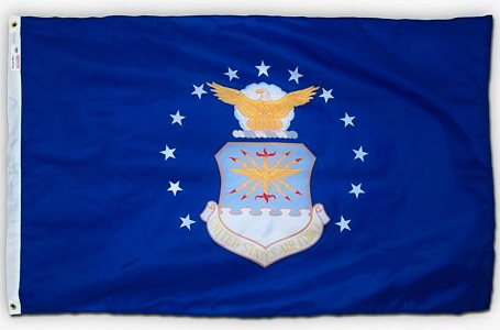 3’ x 5’ U. S. Air Force Printed Perma-Nyl Flag by Valley Forge Flag