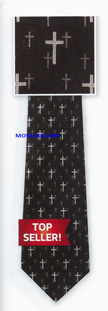 Floating Cross Necktie-81515