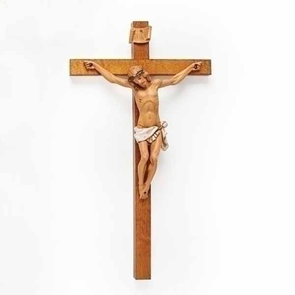 Fontanini 15" Crucifix PVC/Wood (0251)