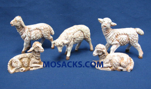 Fontanini 3.5" Six-Piece Sheep Set #55016
