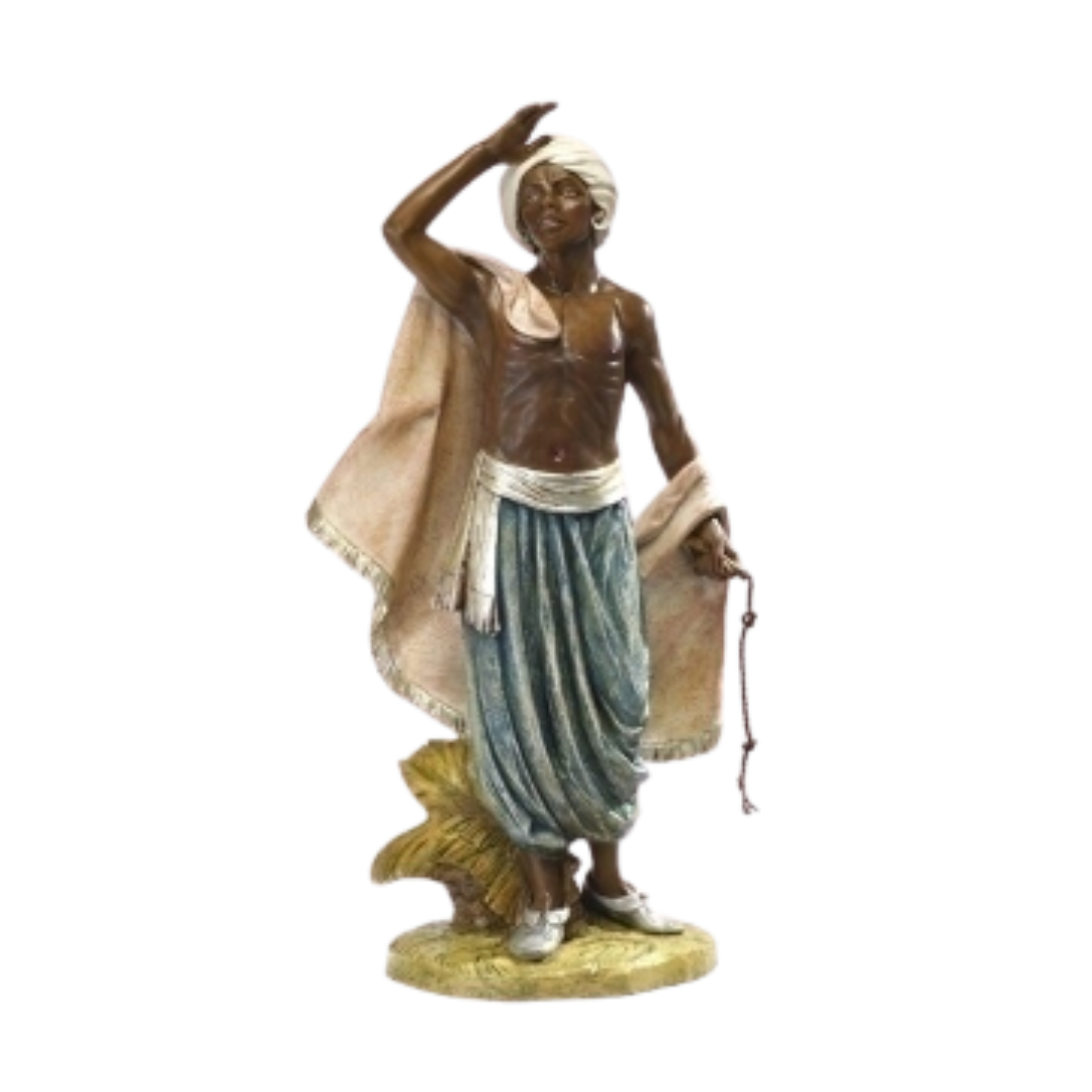 Fontanini Nativity 50" Masterpiece Collection Camel Driver, Aman