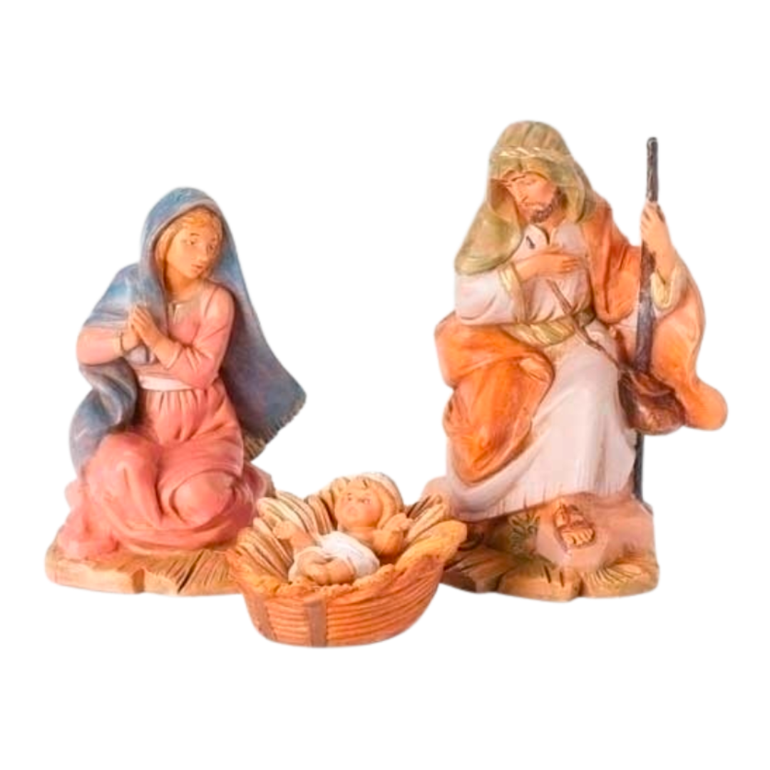 Fontanini 5" Centennial Nativity Holy Family (3-Piece Set)