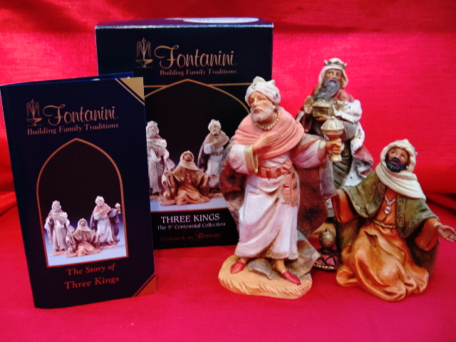 Fontanini 5" Centennial Nativity Three Kings Set #71187