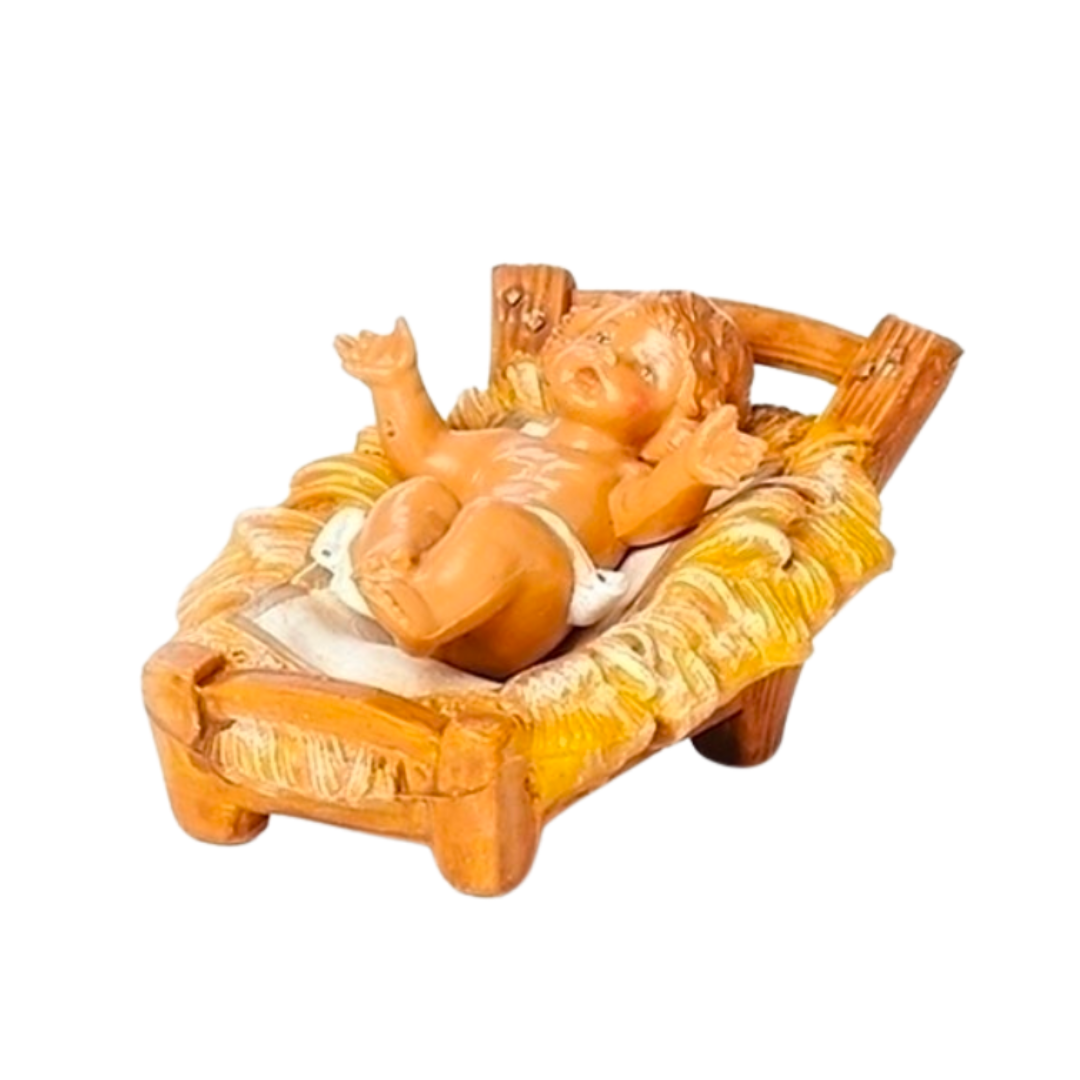 Fontanini 5" Classic Nativity Baby Jesus with Manger