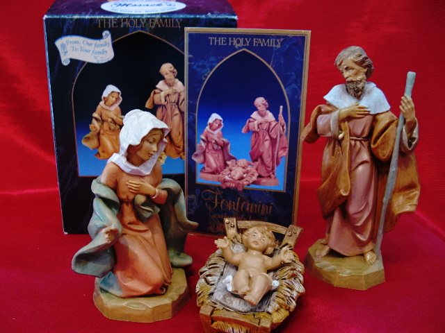 Fontanini 5" Classic Nativity Holy Family 3-Piece Set #71503