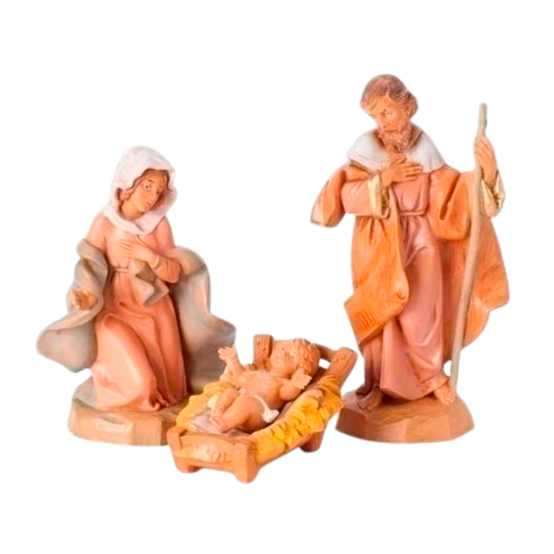 Fontanini 5" Classic Nativity Holy Family (3-Piece Set)