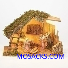 Fontanini  Nativity 5" 4 Piece Nativity Set with LED Italian Stable-54429 Retired - in stock