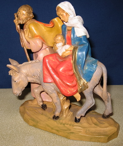 Fontanini 5 Inch Flight Into Egypt Figurine 20-65064 Retired and In stock