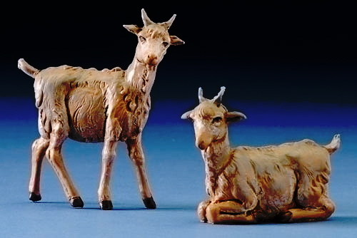 Fontanini 5" Goats 2 Piece Figurine Set #54030