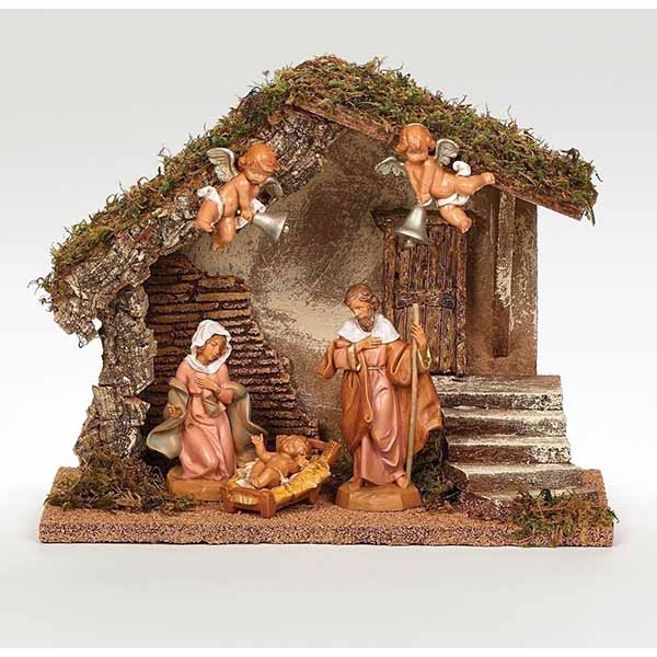 Fontanini 5 Inch Wedding Nativity Set 5piece Fontanini Figure Set with