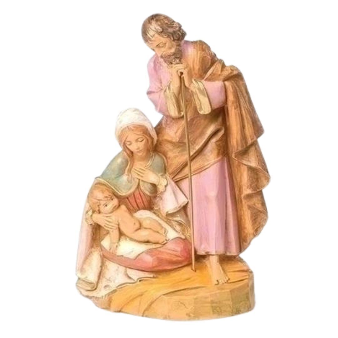 Holy Family Nativity Fontanini 6.5’ Scale Figurine 52027 from the Fontanini Religious Statues Collection